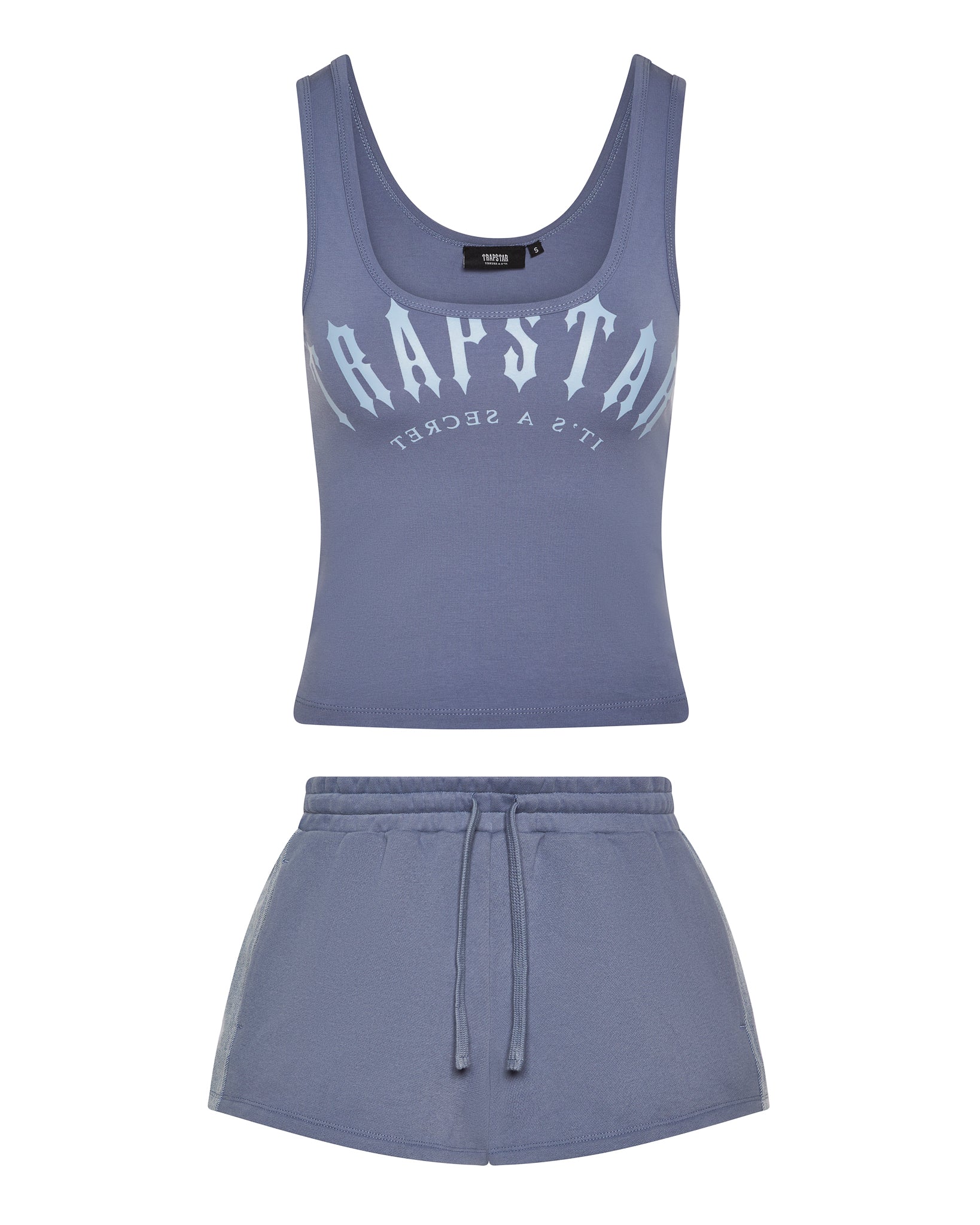 Blue Womens Trapstar Irongate Arch Vest | OEU-369157