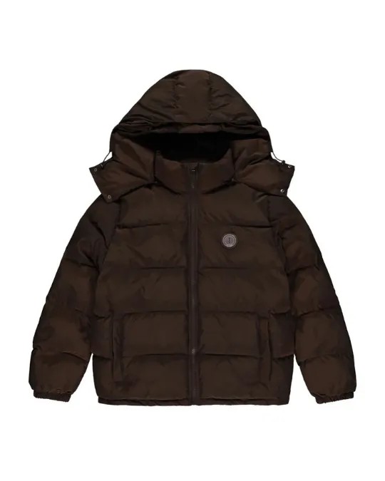 Brown Mens Trapstar Irongate Puffer Jackets | JOS-175439