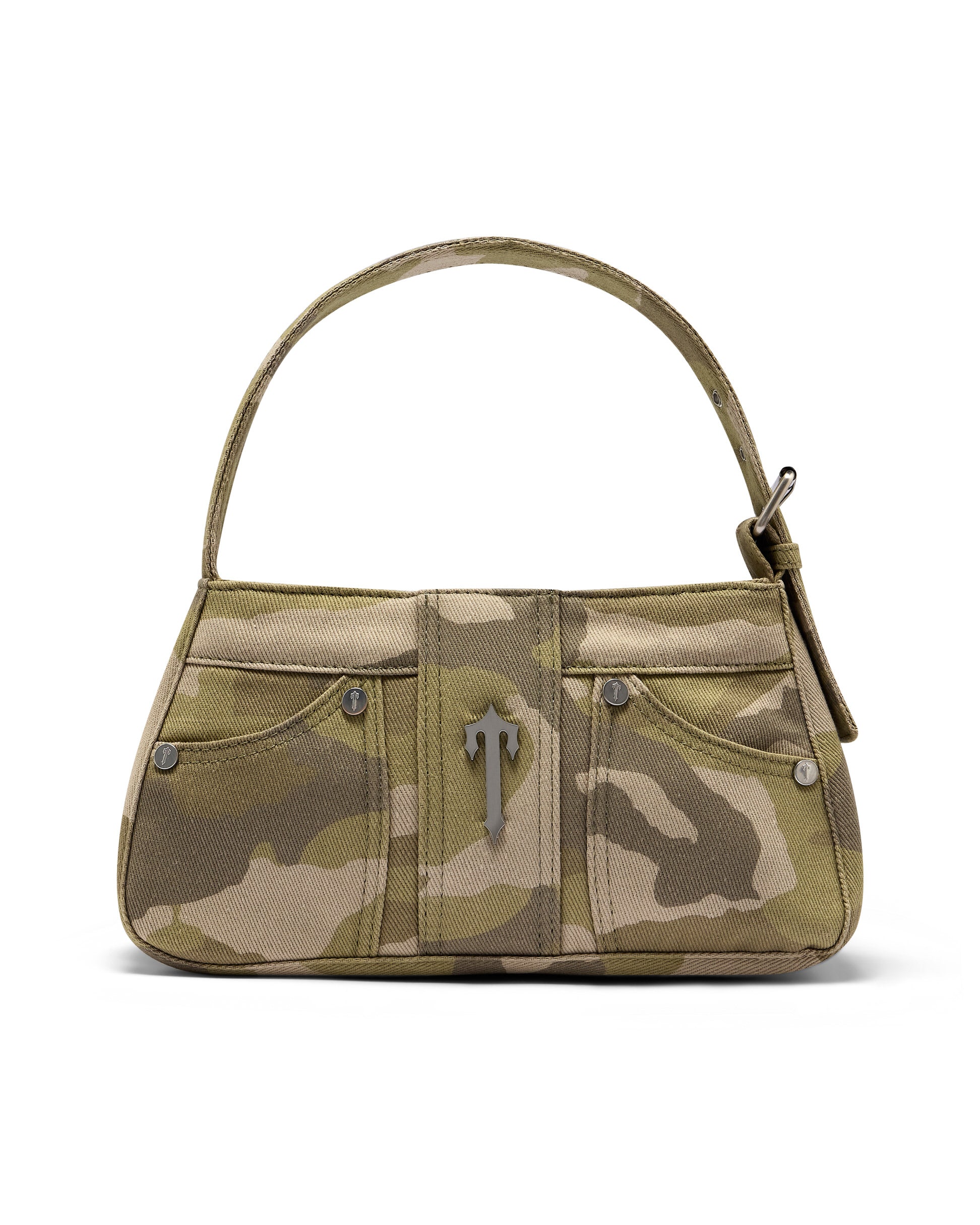 Green Camo Womens Trapstar Rivet Bags | OLC-865012