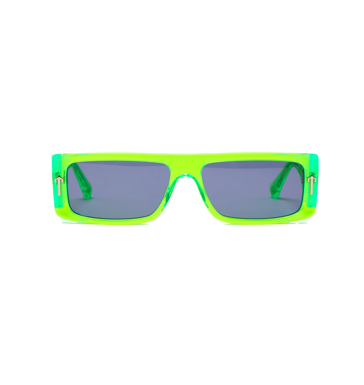 Green Womens Trapstar Decoded Acetate Sunglasses | XNZ-513074