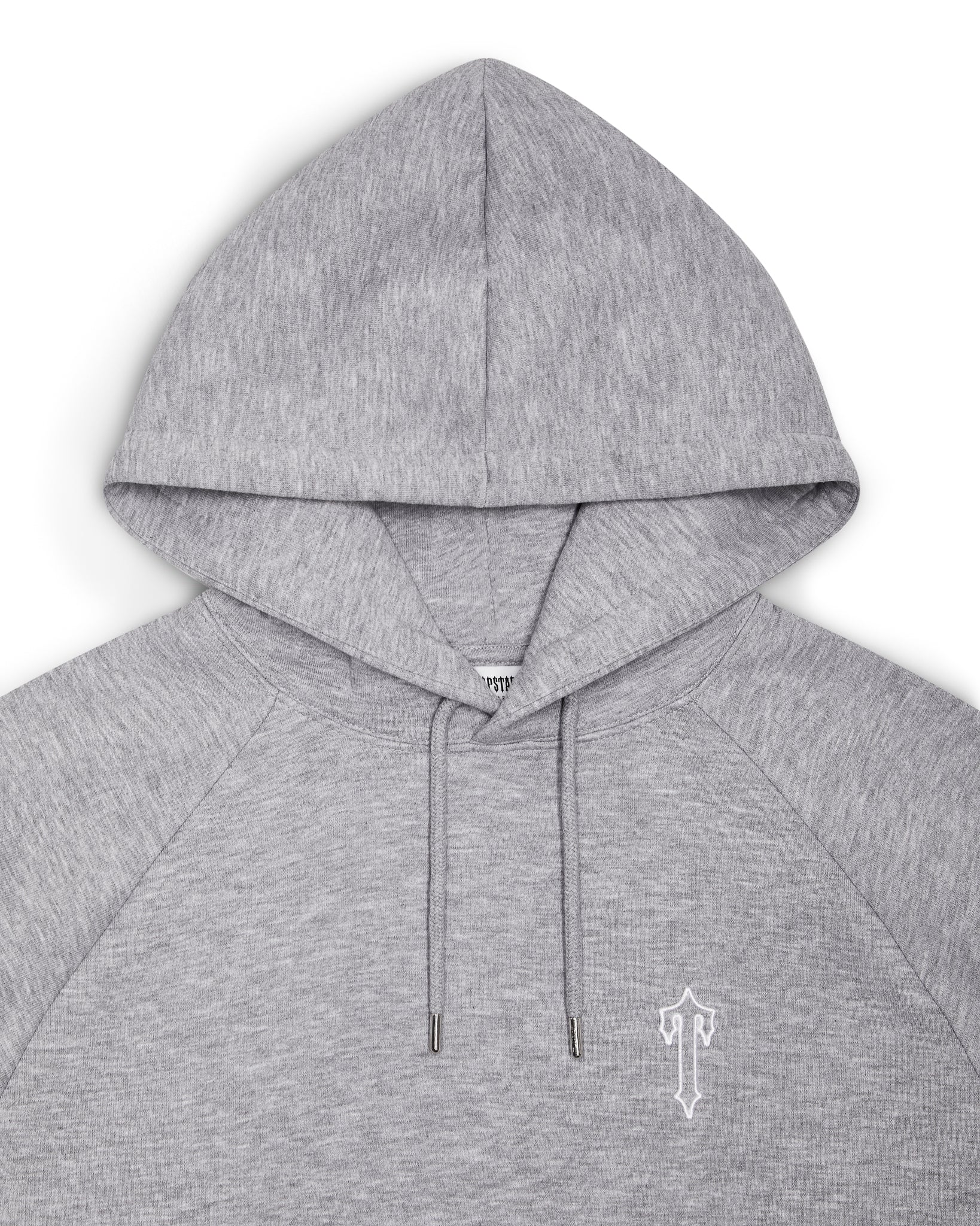 Grey Mens Trapstar Foundation Hoodie | LRB-865972