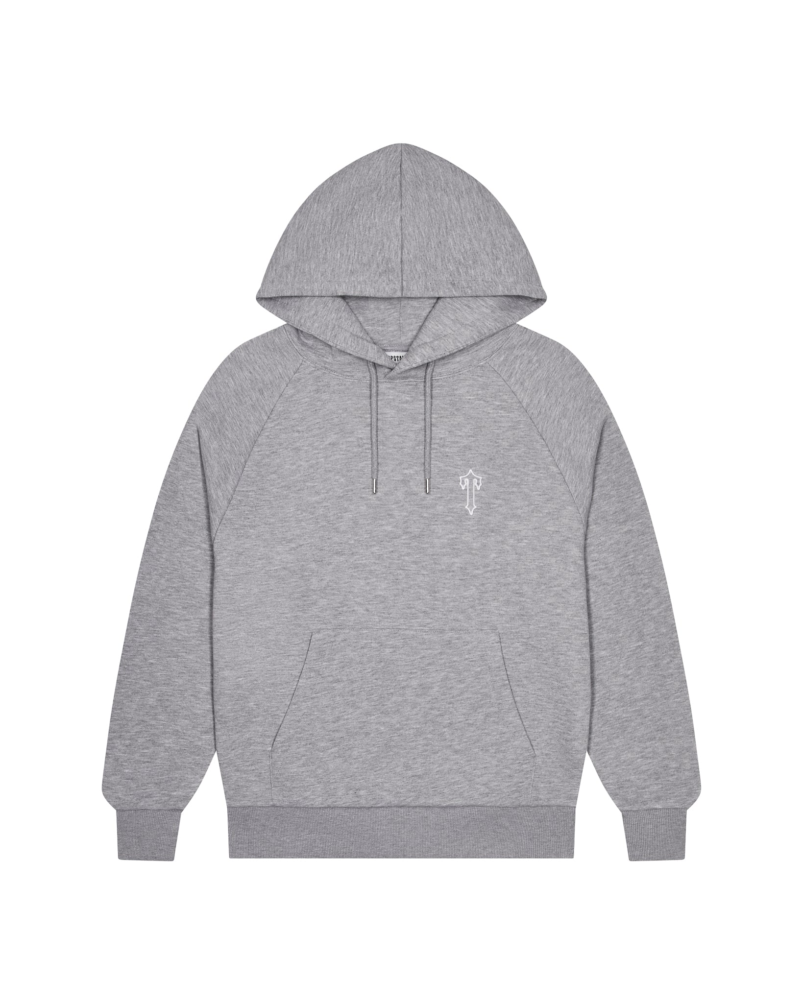 Grey Mens Trapstar Foundation Hoodie | LRB-865972