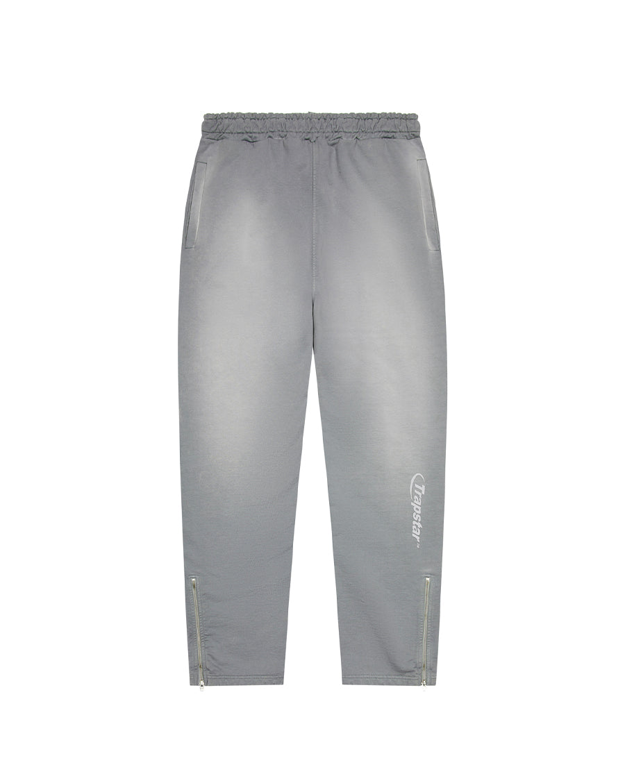 Grey / Cream Mens Trapstar Hyperdrive Spray Jeans | WMP-475892