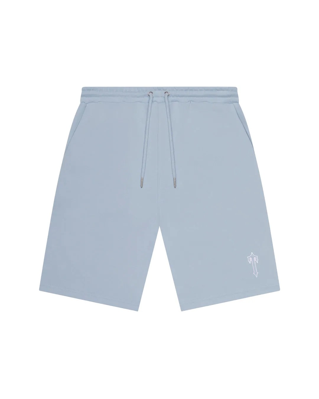 Light Blue Mens Trapstar Foundation Shorts | ZNI-578930