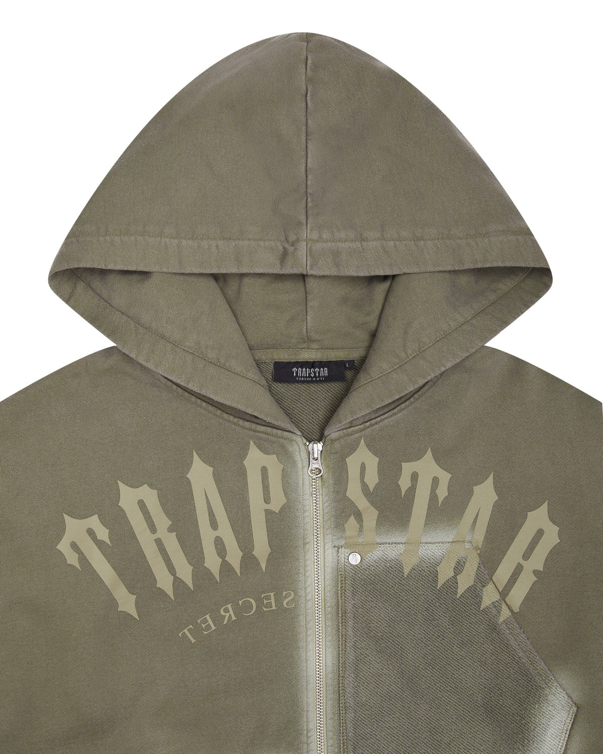 Olive Mens Trapstar Irongate Rivet 2.0 Tracksuits | BDI-241370