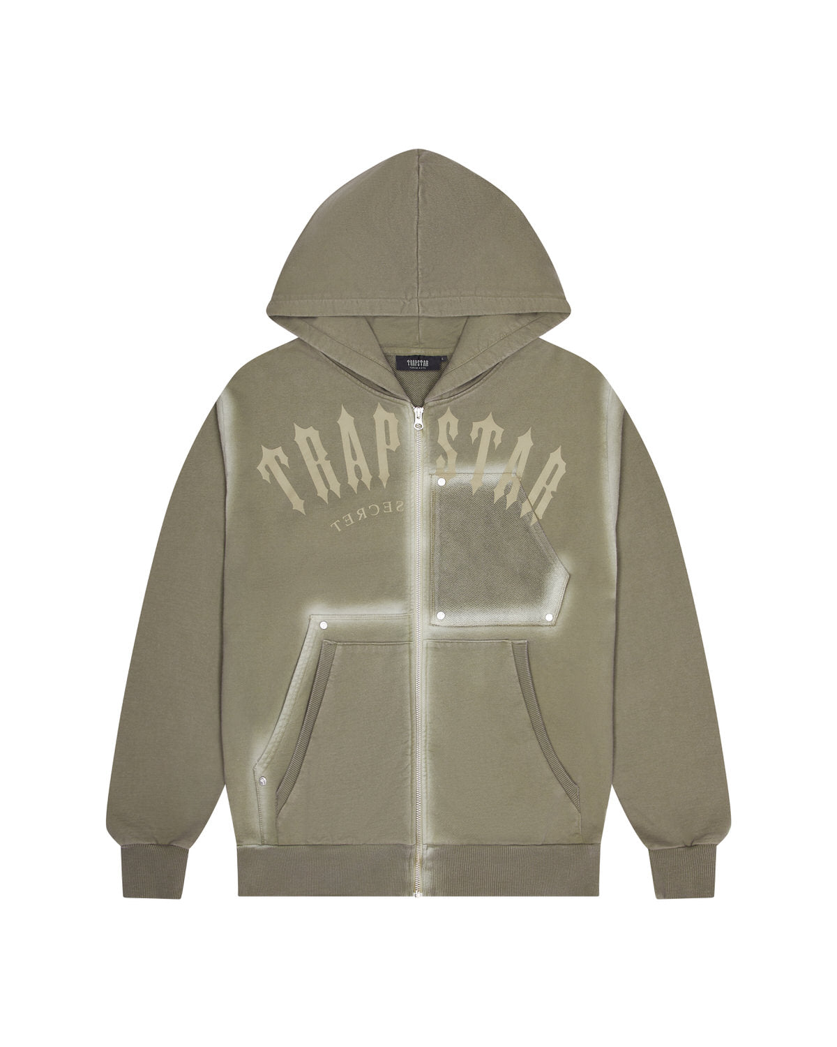 Olive Mens Trapstar Irongate Rivet 2.0 Tracksuits | BDI-241370