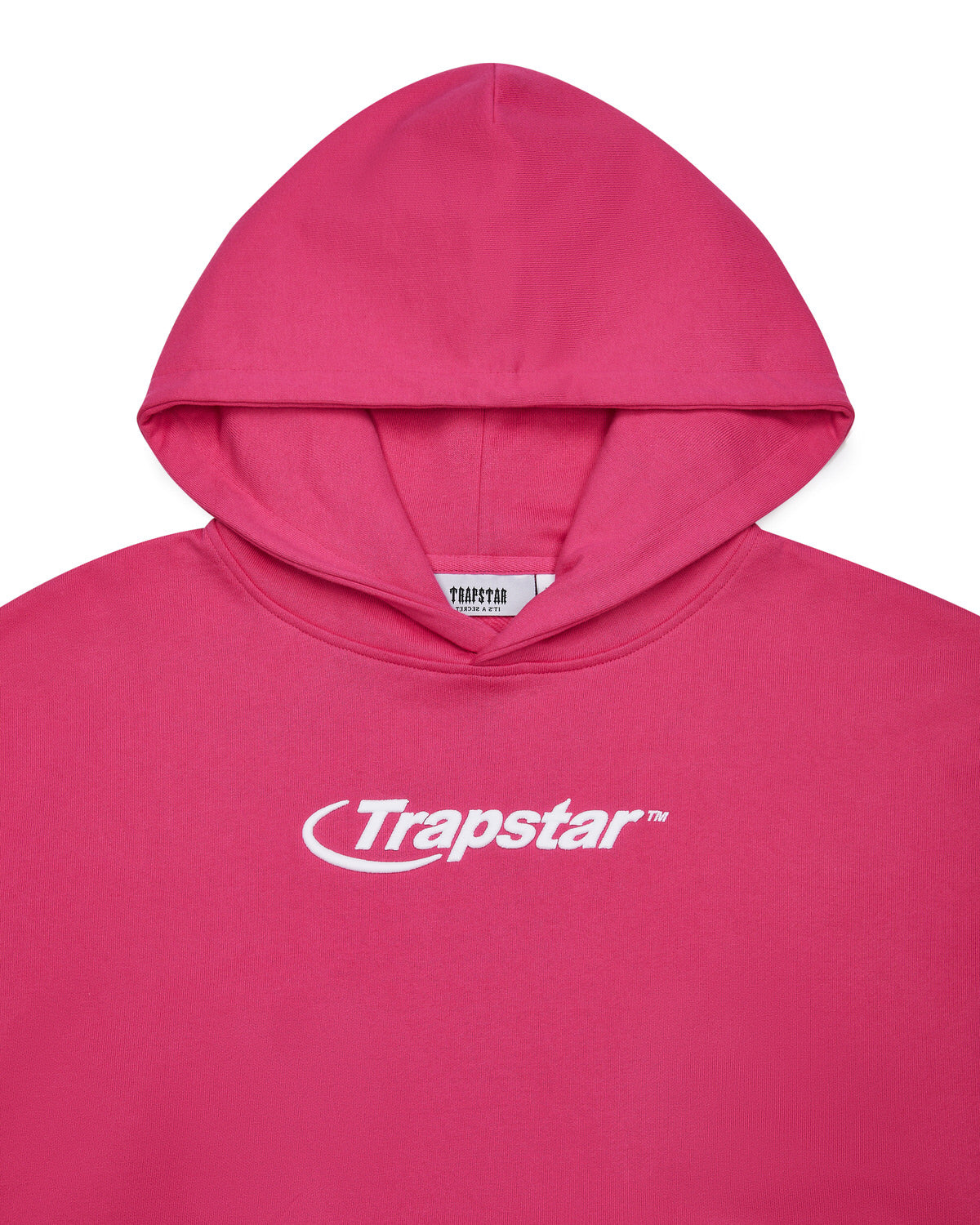 Pink Mens Trapstar Hyperdrive Hoodie Hoodie | IHC-142095