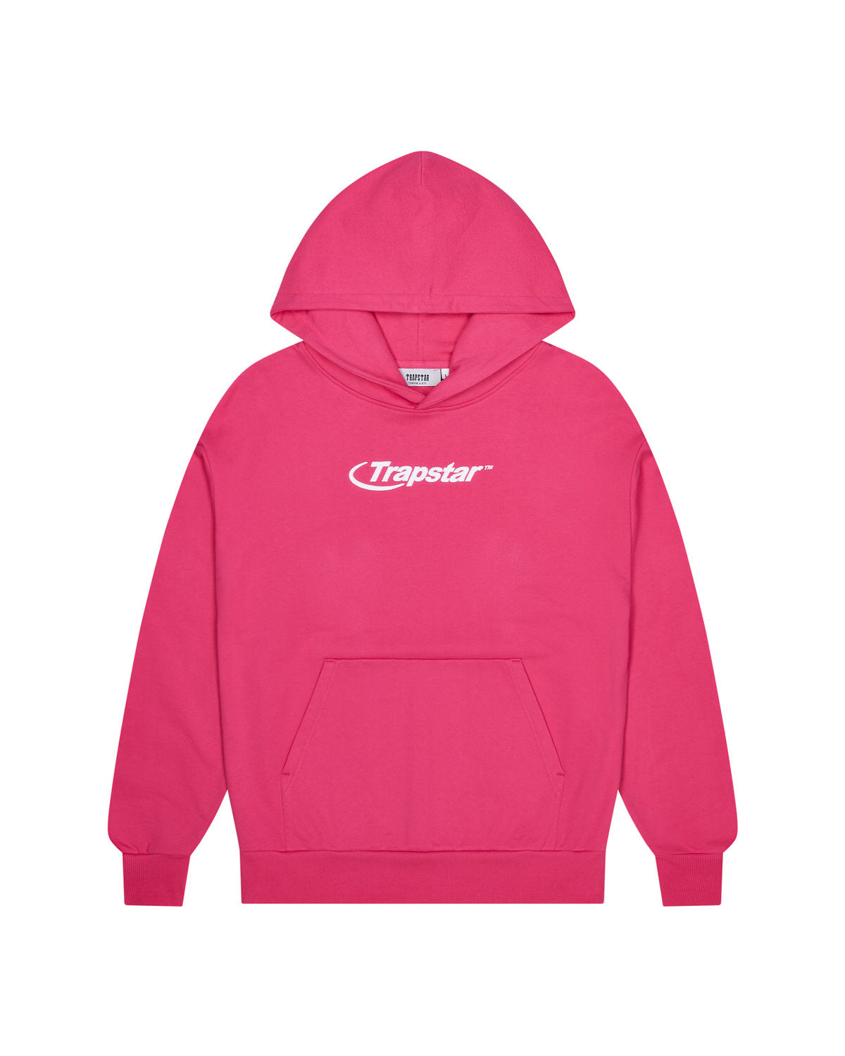 Pink Mens Trapstar Hyperdrive Hoodie Hoodie | IHC-142095