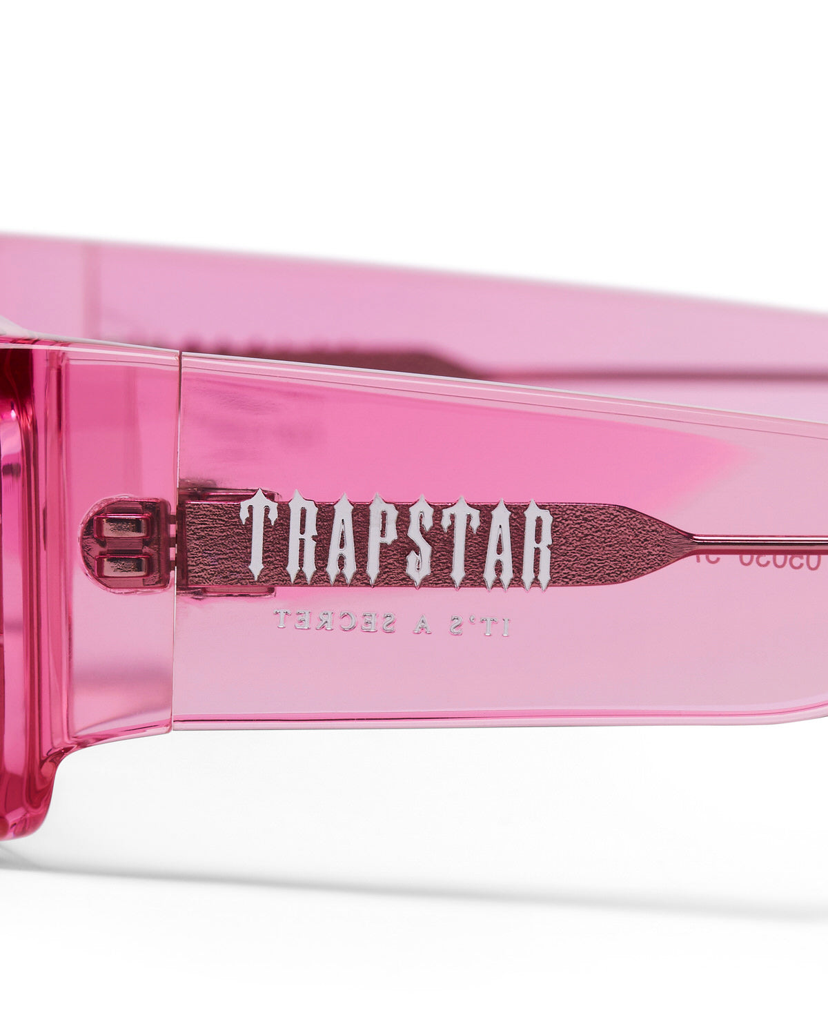 Pink Womens Trapstar Decoded Acetate Sunglasses | HPG-031842