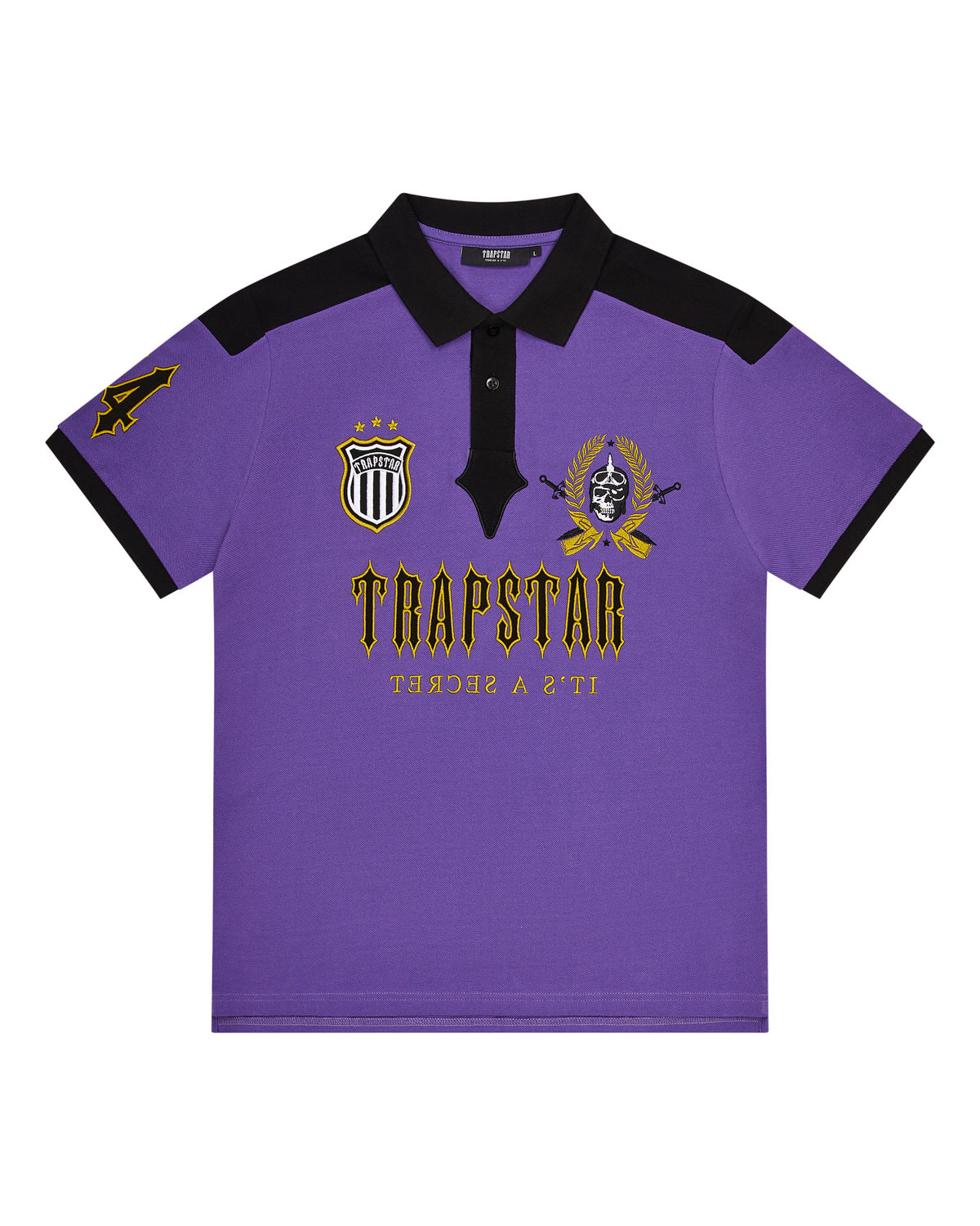 Purple Mens Trapstar Irongate Polo Shirts | RFC-850963