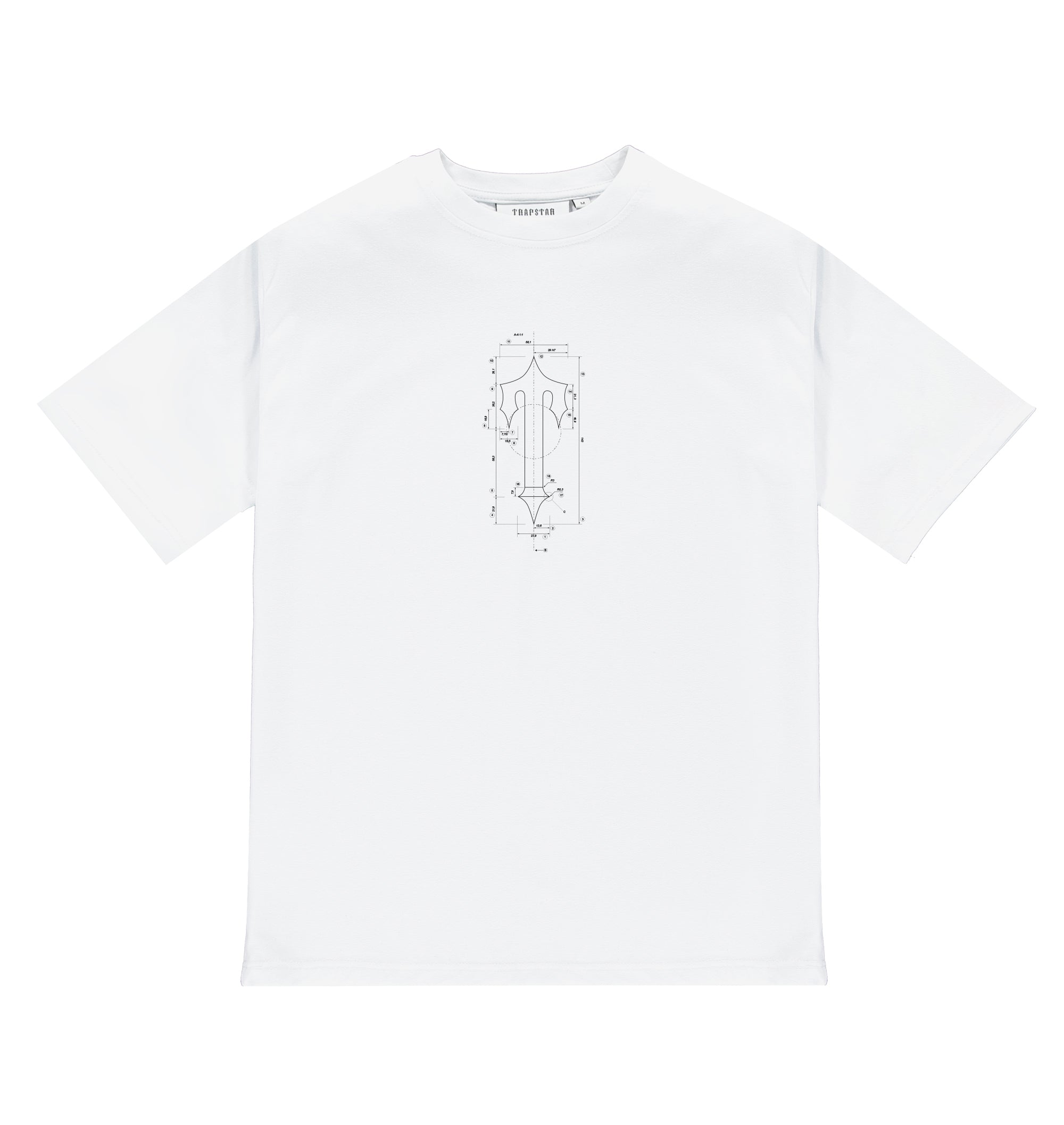 White Mens Trapstar DIY 3.0 T-Shirt | EWH-752038