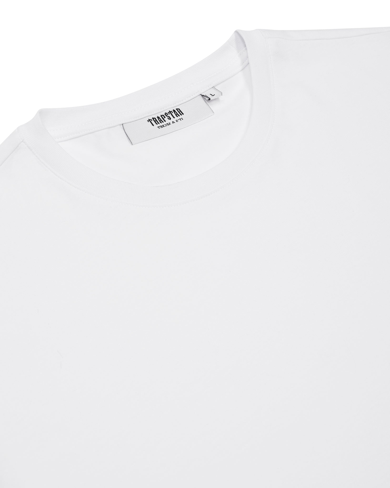 White Mens Trapstar Foundation Base Layer T-Shirt | DRU-605491