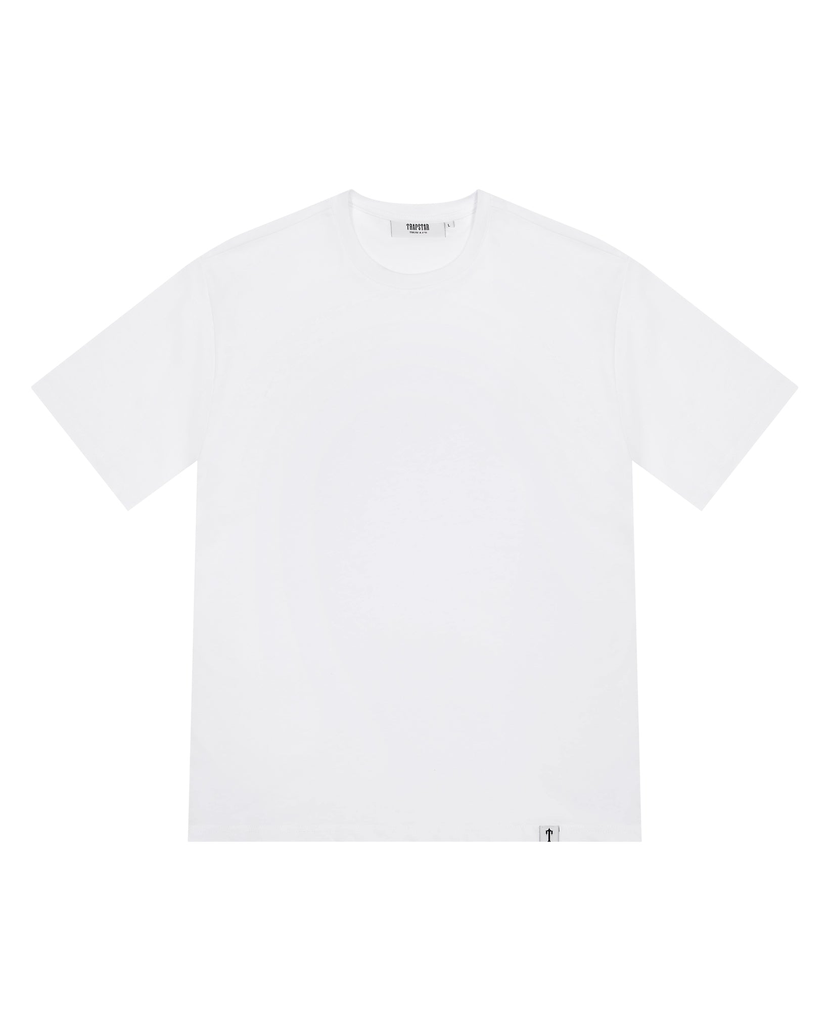 White Mens Trapstar Foundation Base Layer T-Shirt | DRU-605491