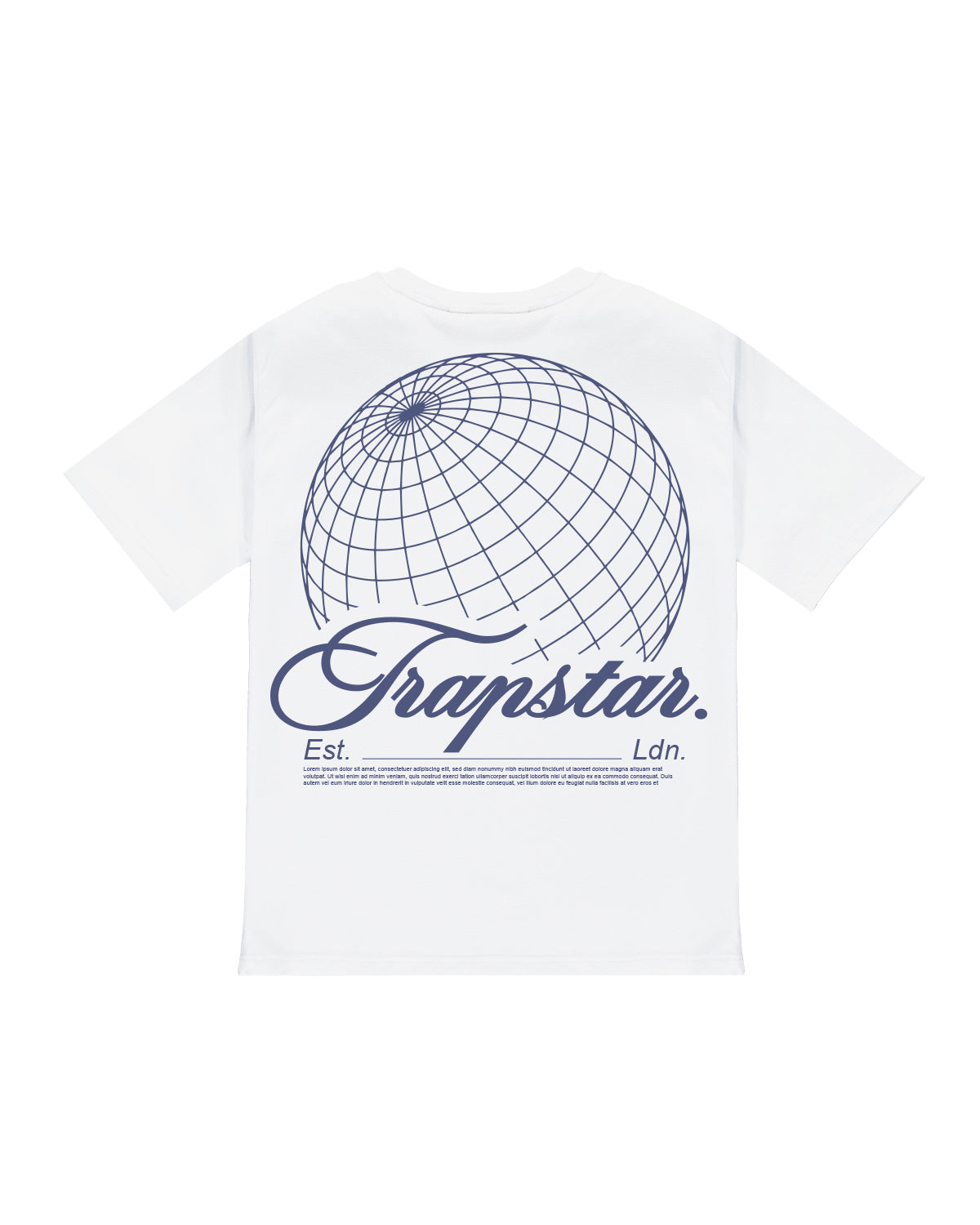 White Mens Trapstar Global T-Shirt | MDT-795218