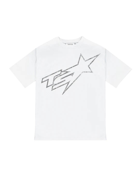 White Mens Trapstar Ts T-Shirt | RXL-052461